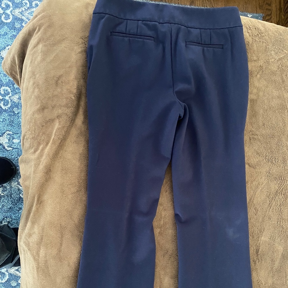 Misses Talbots navy blue slacks size 8